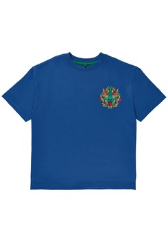 The New Oz Tee SS - Monaco Blue